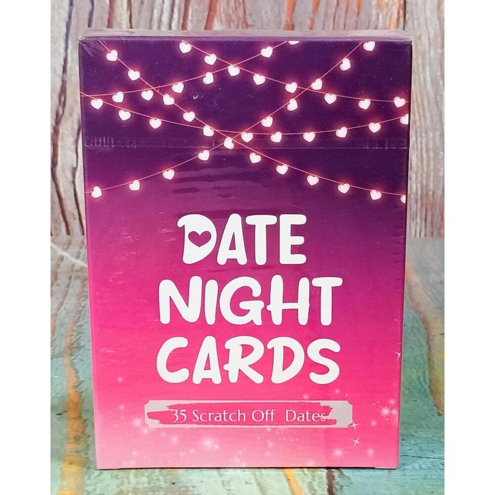 Date Night Cards - 35 Scratch Off Date Idea Cards‎